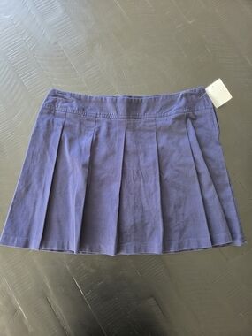 The Children's Place Navy Pleated Skater Skirt